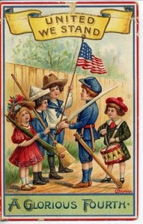 july-4th-american-flag-children-drum1
